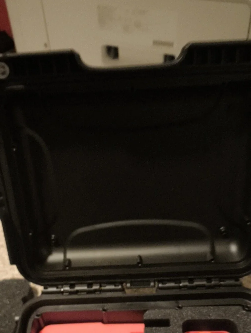 Protective Hard Case with Custom Pink Foam Insert for VR/AR Accessories